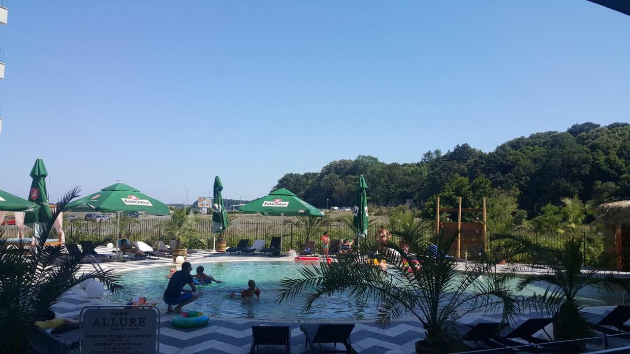 Allure Beach Resort Aparthotel Primorsko Eksteriør bilde